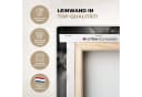 OneMillionCanvasses® Leinwandbild Grau Gold Marmor Fotodruck 30x20 cm Bild 3
