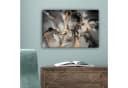 OneMillionCanvasses® Leinwandbild Grau Gold Marmor Fotodruck 30x20 cm Bild 5