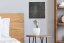 OneMillionCanvasses® Leinwandbild Strukturiert Beton Grau Wandbild Bild 4