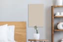 OneMillionCanvasses® Leinwandbild Beige Unifarben Wanddekoration Bild 3