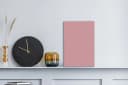 OneMillionCanvasses® Leinwandbild Rosa Einfarbig Wanddekoration Bild 1
