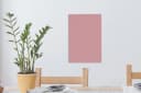 OneMillionCanvasses® Leinwandbild Rosa Einfarbig Wanddekoration Bild 4