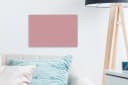 OneMillionCanvasses® Leinwandbild Rosa - Farben - Innenraum - Einfarbig - Fotodruck Bild 2