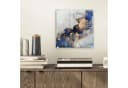 MuchoWow Acrylglasbild Marmor Blau Gold 20x20 cm Bild 1