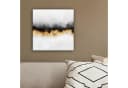 OneMillionCanvasses® Leinwandbild Abstrakt Gold Schwarz Weiß Bild 4