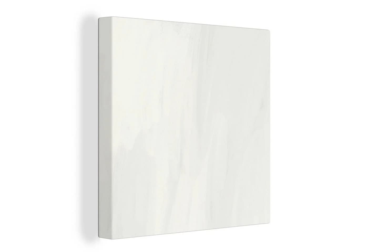 OneMillionCanvasses® Leinwandbild Taupe Weiß Abstrakt Wandbild - Bild 2