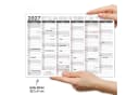 TOBJA Wandkalender 2027 Anthrazit DIN A4 3er Set Bild 3