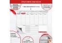 TOBJA Magnettafel Wochenplaner A4 Magnetfolie +4 Stifte Bild 3