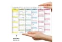 TOBJA Wandkalender 2027 Abwischbar Bunt DIN A4 Bild 3
