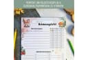 TOBJA Belohnungstafel A4 Notizblock mit Waldtieren-Motiv Bild 4