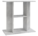 vidaXL Aquariumunterschrank Betongrau Holzwerkstoff Bild 2