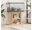 vidaXL Aquariumunterschrank Sonoma-Eiche Holzwerkstoff Modern Bild 1