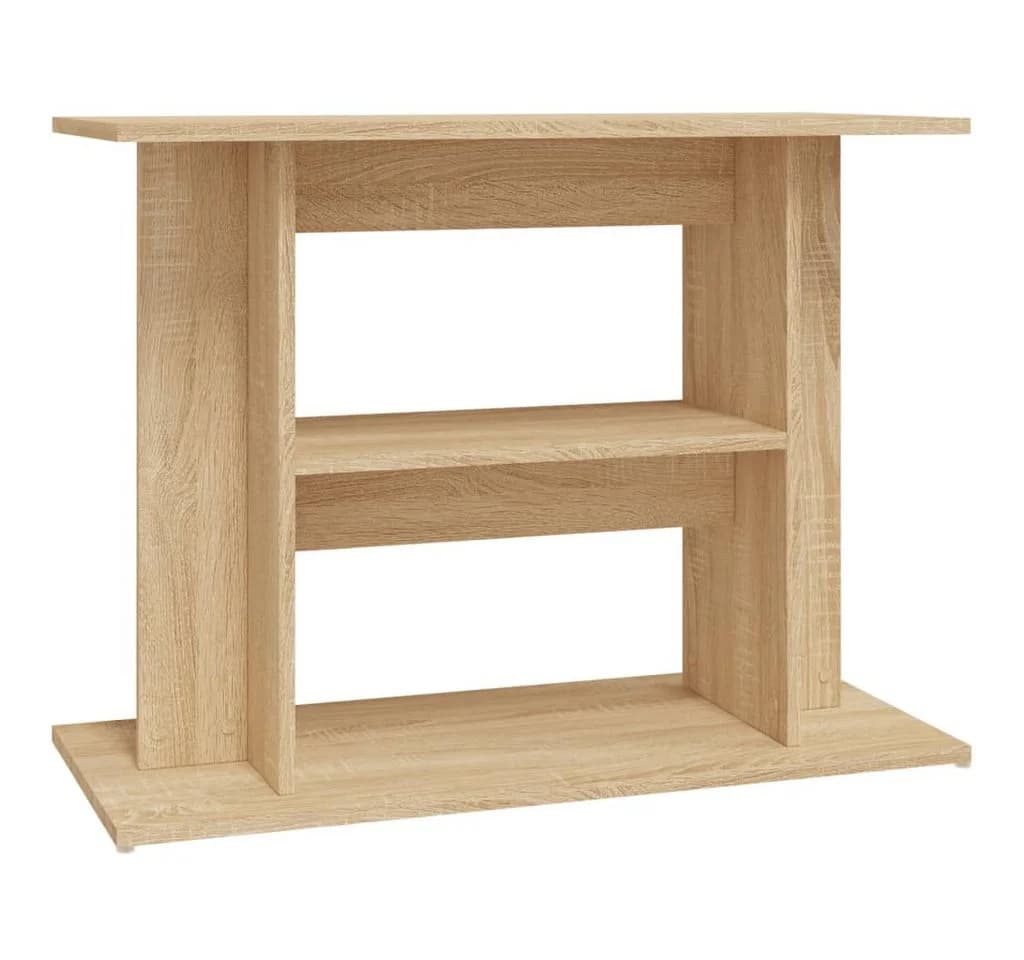 vidaXL Aquariumunterschrank Sonoma-Eiche Holzwerkstoff Modern - Bild 2