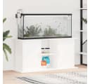 vidaXL Aquariumunterschrank Weiß Bild 1