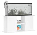 vidaXL Aquariumunterschrank Weiß Bild 2