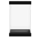 vidaXL Acryl Vitrine Transparent Schwarz 14x14x22 cm Bild 3