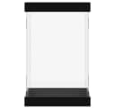 vidaXL Acryl Vitrine Transparent Schwarz 14x14x22 cm Bild 4