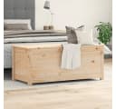 vidaXL Truhe Massivholz Kiefer Bild 3