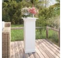 vidaXL Blumenständer Weiß Massivholz Kiefer Bild 1
