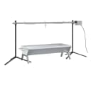 vidaXL Grillkamin Rotisserie-Grill Automatisch Edelstahl Silber Bild 2