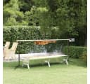 vidaXL Grillkamin Edelstahl Silber Bild 1