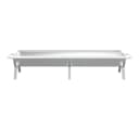 vidaXL Grillkamin Edelstahl Silber Bild 4