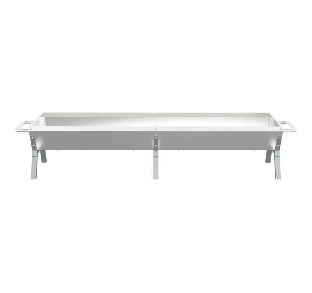vidaXL Grillkamin Edelstahl Silber - Bild 4