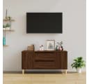 vidaXL TV-Schrank Braun Eichen-Optik 102x44,5x50 cm Holzwerkstoff Bild 3