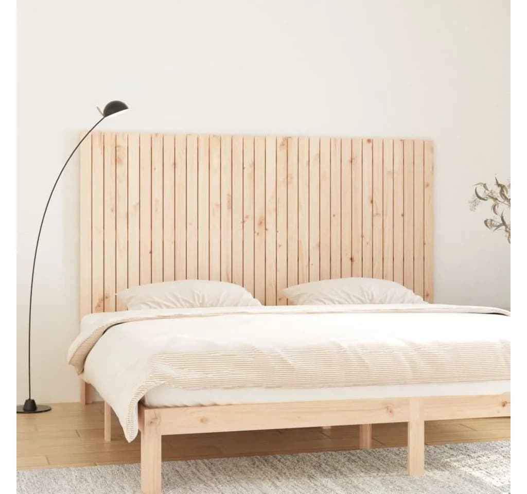 vidaXL Wand-Kopfteil Massivholz Kiefer Klassisches Design