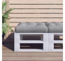 vidaXL Sitzauflage Palettenkissen Grau 50x50x12 cm Bild 1