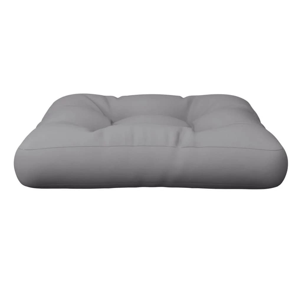 vidaXL Sitzauflage Palettenkissen Grau 50x50x12 cm - Bild 4