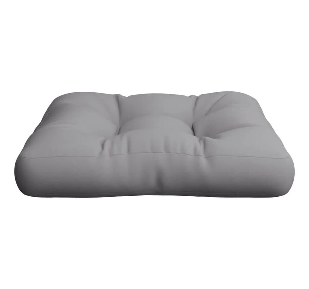 vidaXL Sitzauflage Palettenkissen Grau 50x50x12 cm - Bild 5