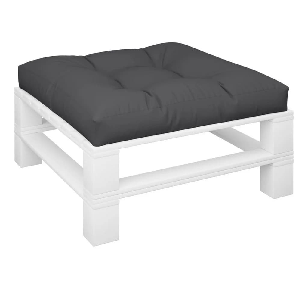 vidaXL Sitzauflage Schwarz 80x80 cm Polyester - Bild 3