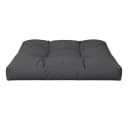 vidaXL Sitzauflage Schwarz 80x80 cm Polyester Bild 4