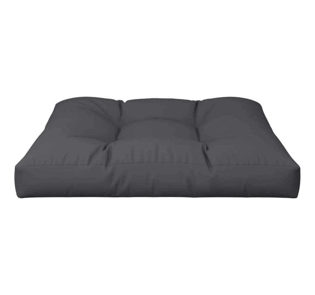 vidaXL Sitzauflage Schwarz 80x80 cm Polyester - Bild 4