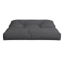vidaXL Sitzauflage Schwarz 80x80 cm Polyester Bild 5