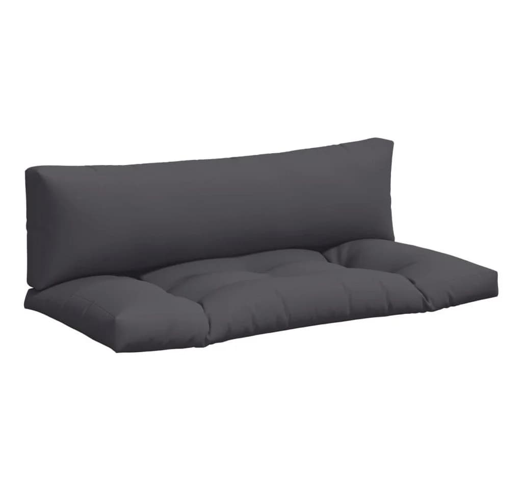 vidaXL Sitzauflage Palettenkissen 2-tlg. Anthrazit Polyester - Bild 2