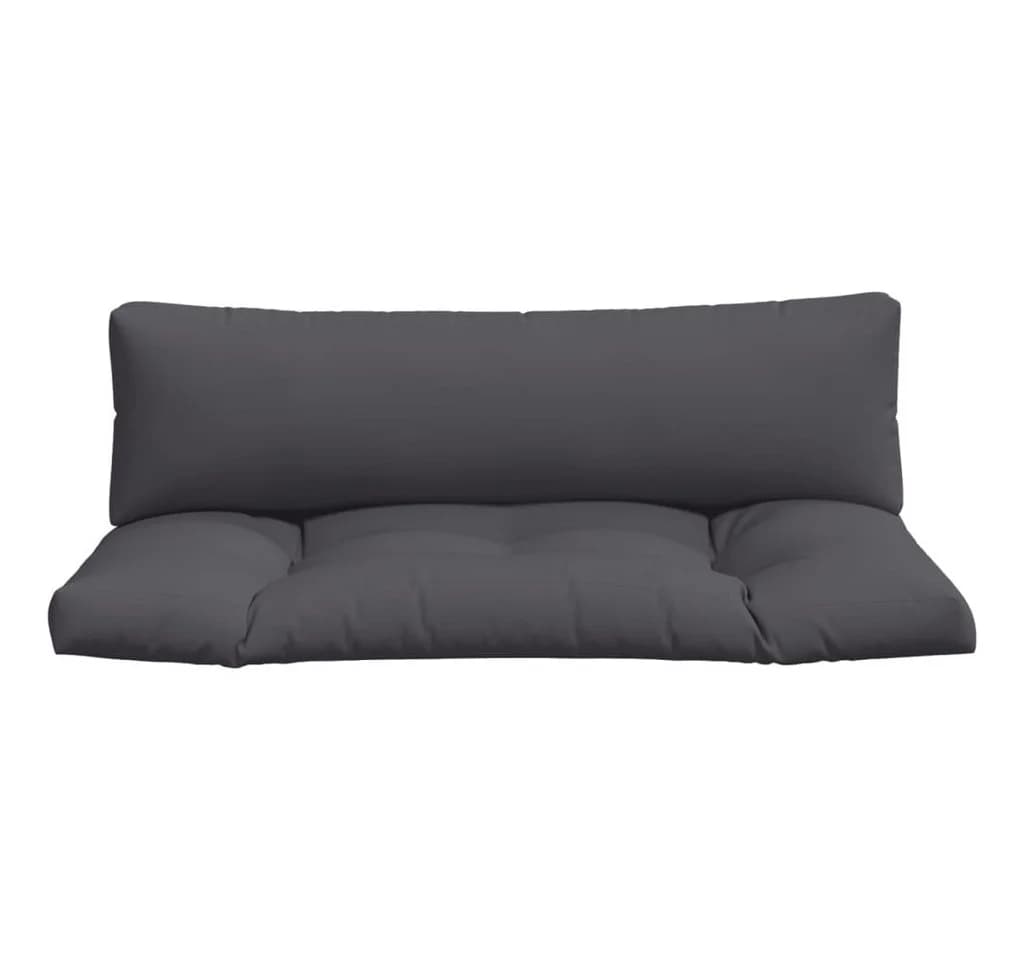 vidaXL Sitzauflage Palettenkissen 2-tlg. Anthrazit Polyester - Bild 4