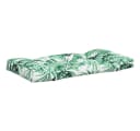 vidaXL Sitzauflage Palettenkissen 2-tlg. Blattmuster Polyester Bild 5