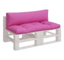 vidaXL Sitzauflage Palettenkissen 2 Stk. Rosa Oxford-Gewebe Bild 3