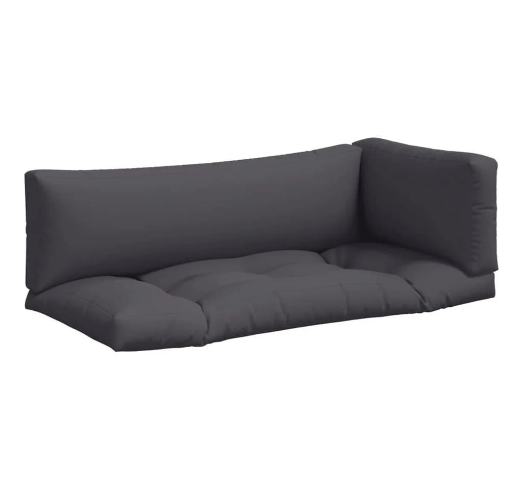 vidaXL Sitzauflage Palettenkissen 3-tlg. Anthrazit Polyester - Bild 2