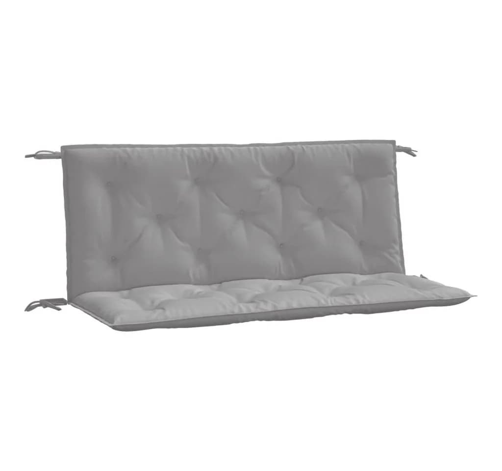 vidaXL Sitzauflage Gartenbank Grau Oxford-Gewebe 2 Stk. - Bild 2