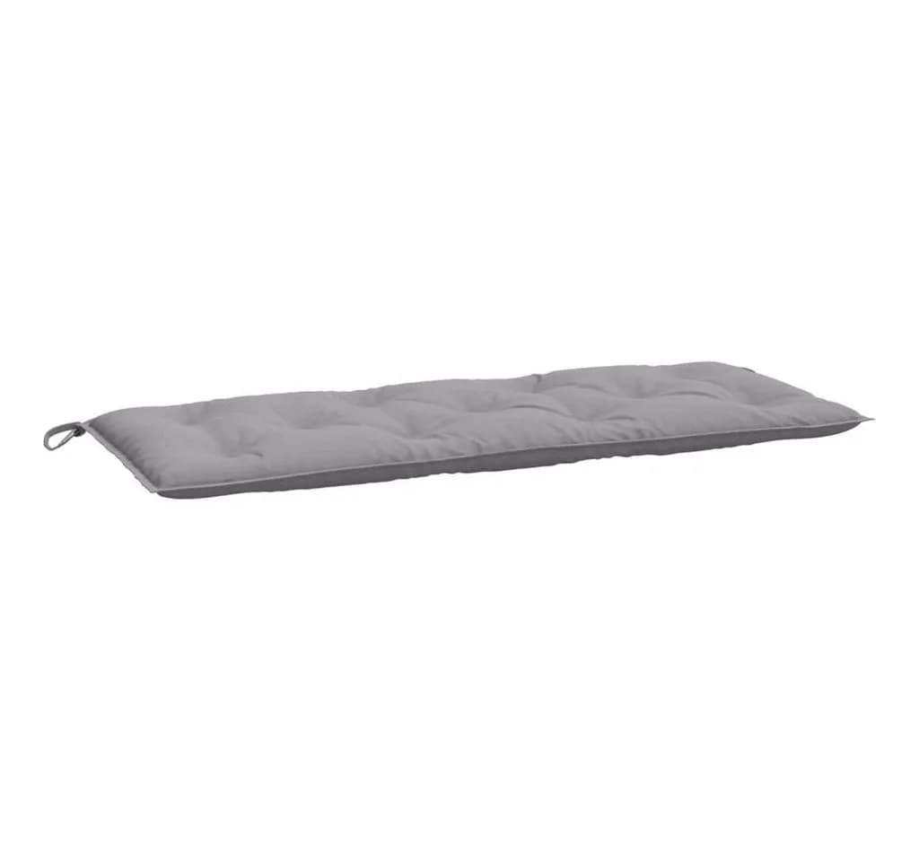 vidaXL Sitzauflage Gartenbank Grau Oxford-Gewebe 2 Stk. - Bild 4