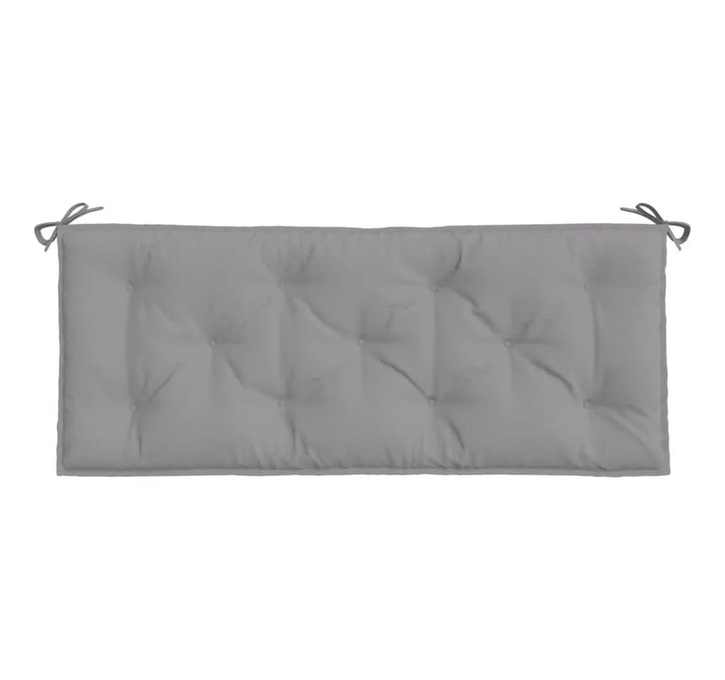 vidaXL Sitzauflage Gartenbank Grau Oxford-Gewebe 2 Stk. - Bild 5