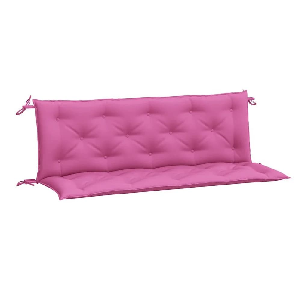 vidaXL Sitzauflage Gartenbank 2 Stk. Rosa Polyester - Bild 2