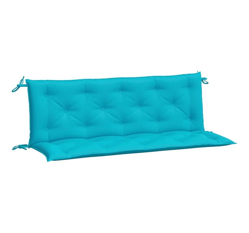vidaXL Sitzauflage Gartenbank Türkis Polyester - Bild 2