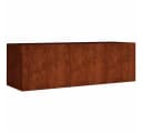 vidaXL Hochbeet 120x40x40 cm Cortenstahl Rostbraun Bild 2