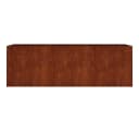 vidaXL Hochbeet 120x40x40 cm Cortenstahl Rostbraun Bild 4