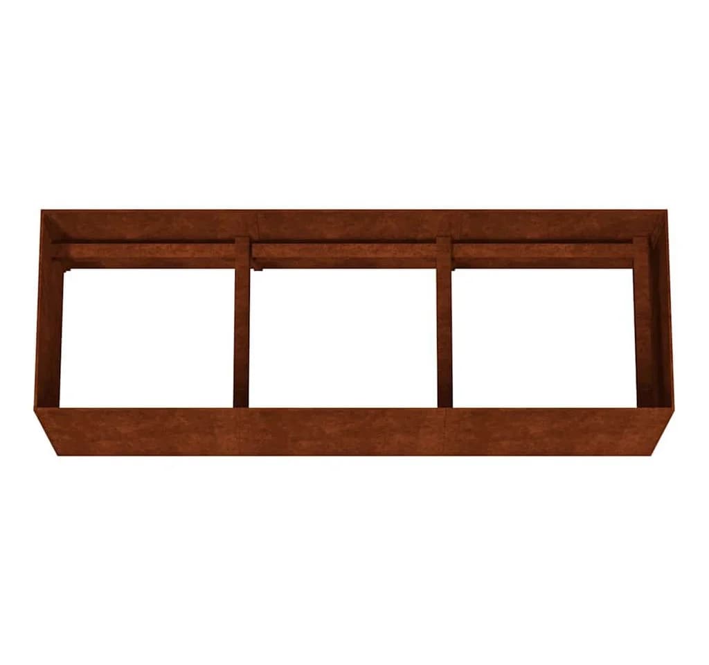 vidaXL Hochbeet 120x40x40 cm Cortenstahl Rostbraun - Bild 5