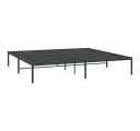 vidaXL Bettgestell Metall Schwarz 180x200 cm Bild 2